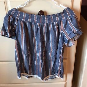 Off the shoulder shirt